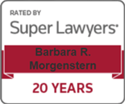 Rated By Super Lawyers | Barbara R. Morgensterm | 20 Years
